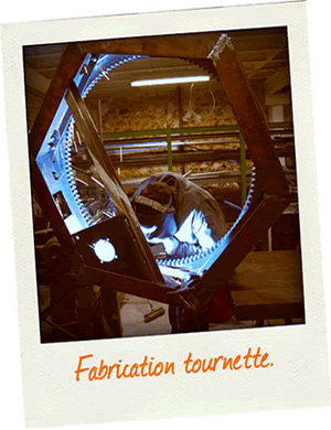 fabrication tournette