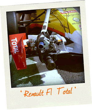 rig Renault F1 total